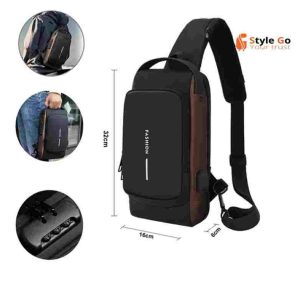 Original Men Anti-Theft Waterproof Crossbody Bag