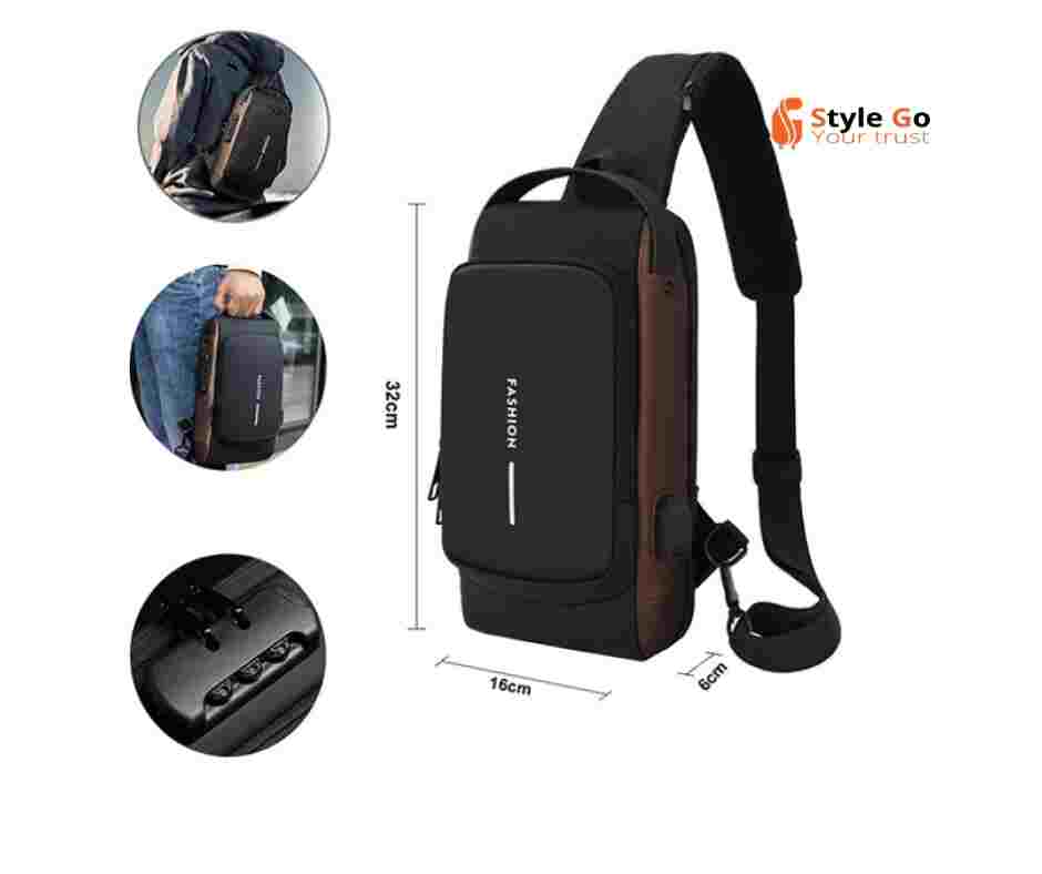 Original Men Anti-Theft Waterproof Crossbody Bag