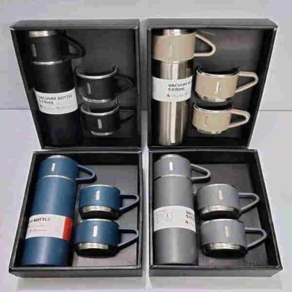 Vaccuum Flask Set Drinking...